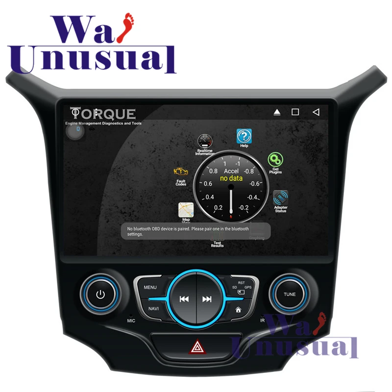 Top Autoradio Octa Core 9" Android 8.1 Car GPS Navigation Radio Multimedia Player For Chevrolet CRUZE 2015 Stereo With BT WIFI  Maps 24
