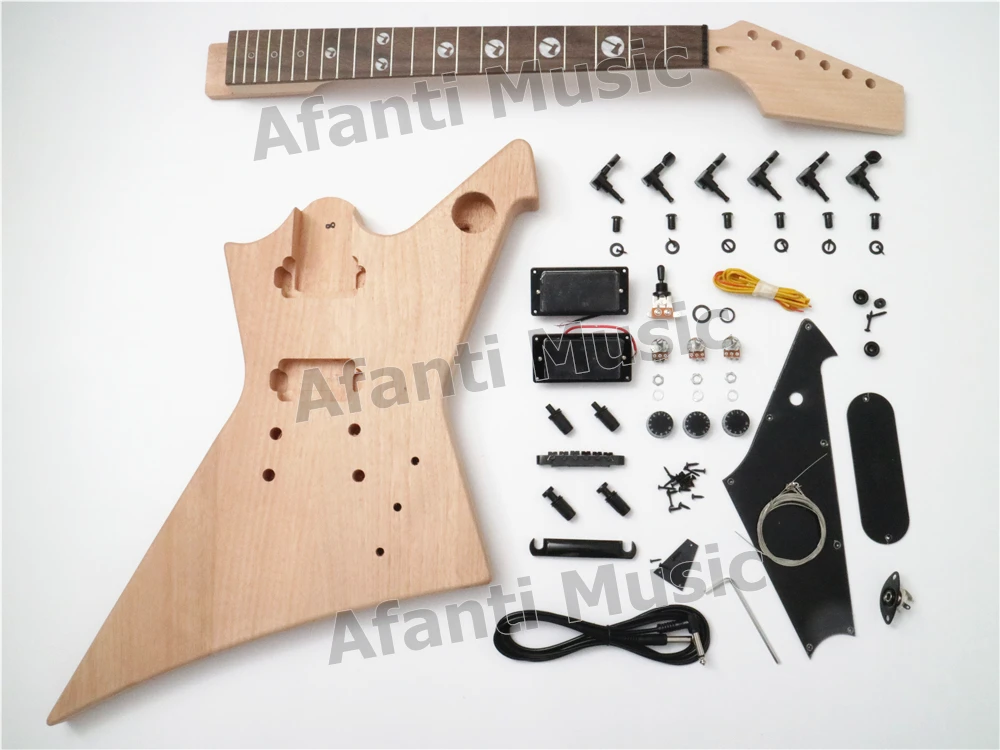 

Afanti Music New Exploration design DIY Electric guitar Kit (AEX-002B)
