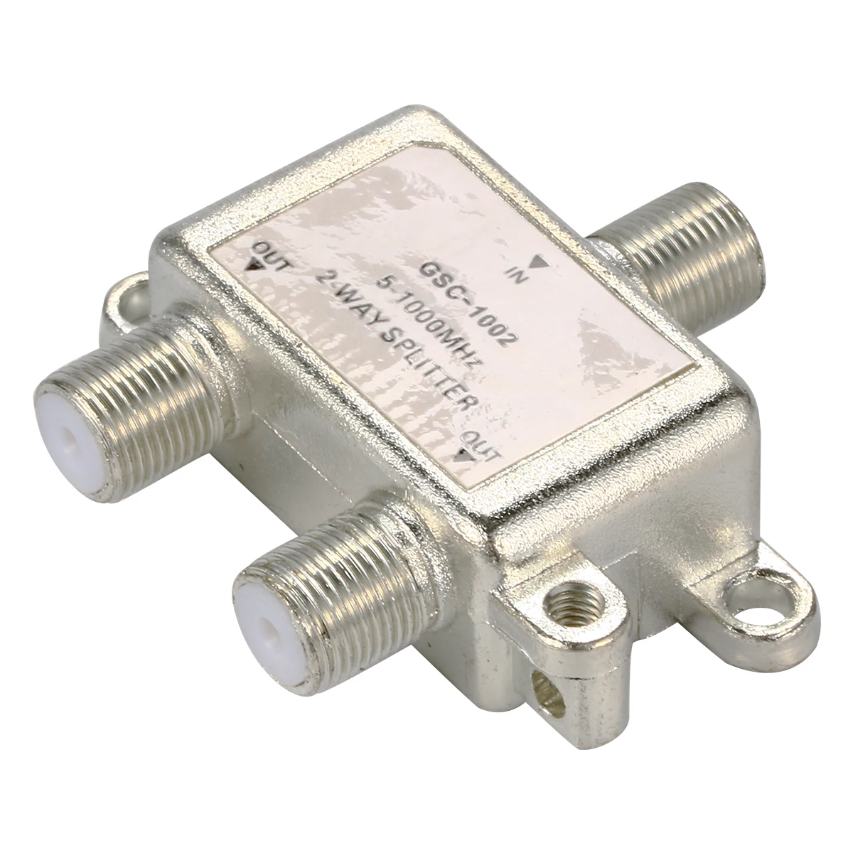 2 Way TV Aerial Splitter Antenna Cable 5 1000 MHz F Connector Splitter