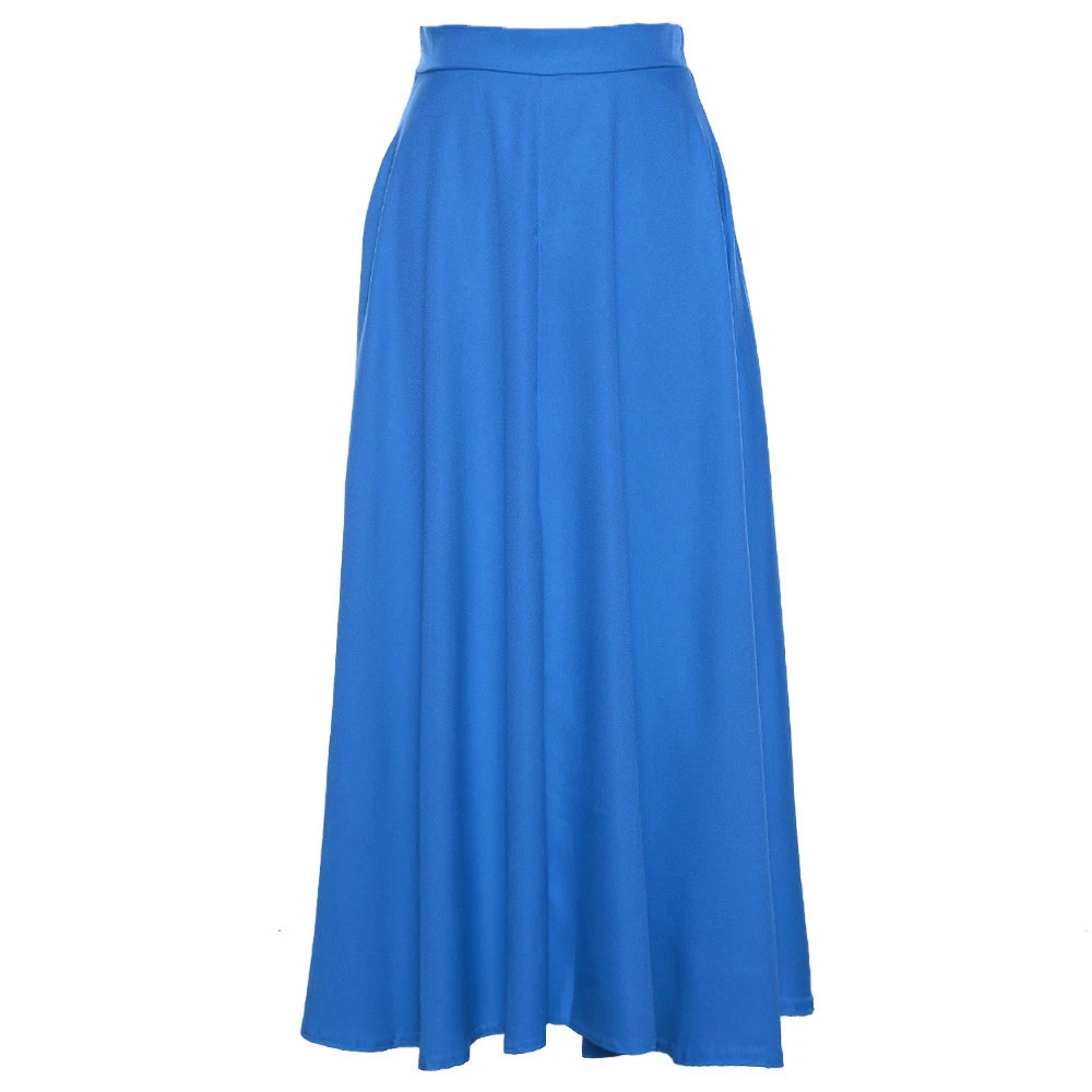 maxi plus size chiffon skirts