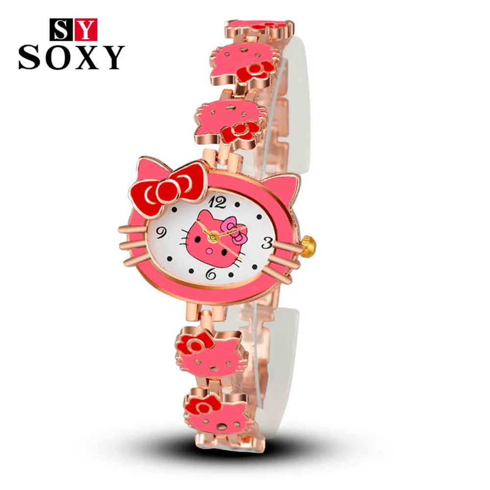 Uhkelt säravad Hello Kitty kellad Uhkelt säravad Hello Kitty kellad