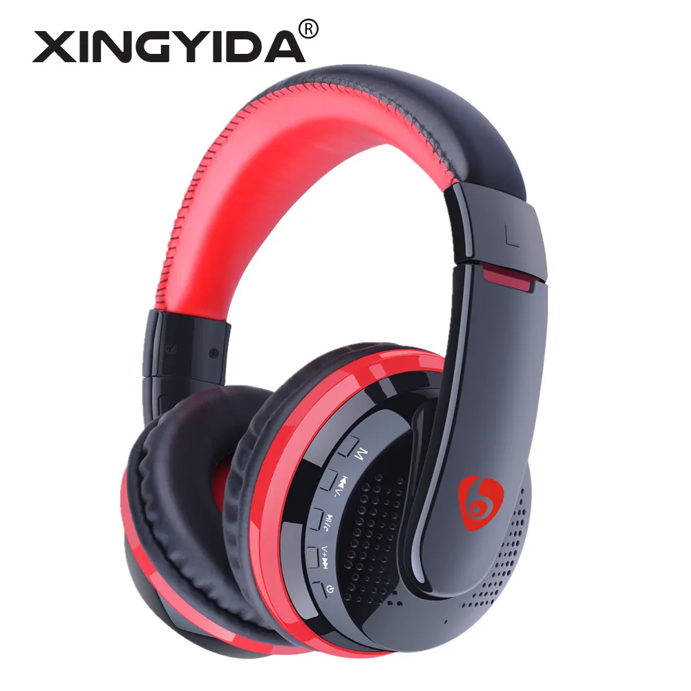 XINGYIDA MX666 Bluetooth наушники стерео HIFI беспроводные игровая гарнитура с микрофоном TF fm