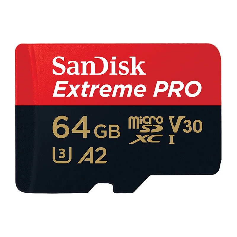 SanDisk Extreme Pro 64 Гб microSDXC UHS-I карта памяти micro SD карта 128 Гб microSDHC TF 170 МБ/с./с класс 10 U3 с адаптером SD - Емкость: 64GB Update 170MB-S
