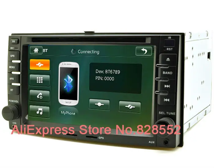 Excellent Free Shipping Car Radio For Old series Kia Carens/Sorento/Sportage /Cerato With Gps Navigation Raidio 3