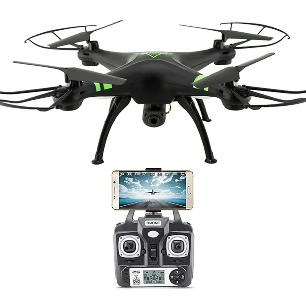 

X53 Camera Drone with 30M WIFI FPV and Phone Clip Auto-Return/Height Holding Surveillance with Remote Control Quadcopter