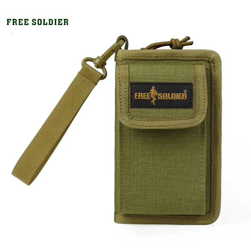 FREE SOLDIER outdoor tactical wallet men wallets purse card id holders