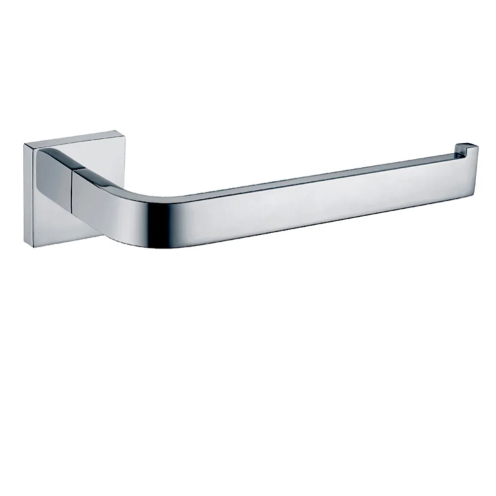 AUSWIND Modern Square Base Towel Bar Wall Mount SUS 304 Stainless Steel