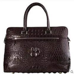 Yongliang новый крокодил мужская кожаная сумочка одного плеча мужчины сумка деловая Мужская Мужской сечение портфель