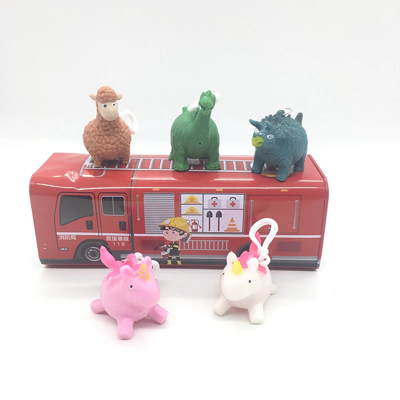 3 шт. милый чехол с животным узором TPR Squishy Vent липкие игрушки креативные резиновые