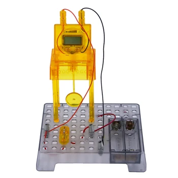 

Liquid Powered Clock DIY Puzzle Science Laboratory Equipment Steam Stem Toy For Children(No Include The Battery)