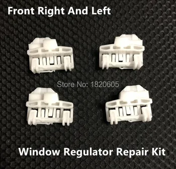 

4Pieces High Quality Plastic Clips For VW Passat B5 1996 - 2005 Window Regulator Repair Kit clip - 2 Pairs Front Left + Right