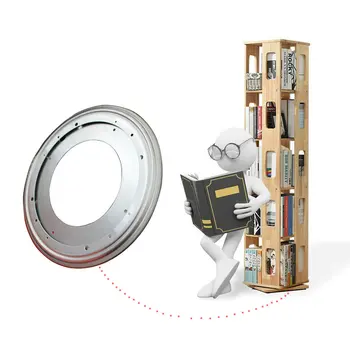 

HQ HR 12INCH(300MM) Full Ball Bearing Swivel Plate Lazy Susan Turntable TV Rack Desk Tool 360 Degree Furniture Swivel Stand