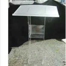 Акриловая подставка для подиума, подставка из плексигласа, дешевая подставка, акриловая подставка, прозрачная акриловая подиум для церкви
