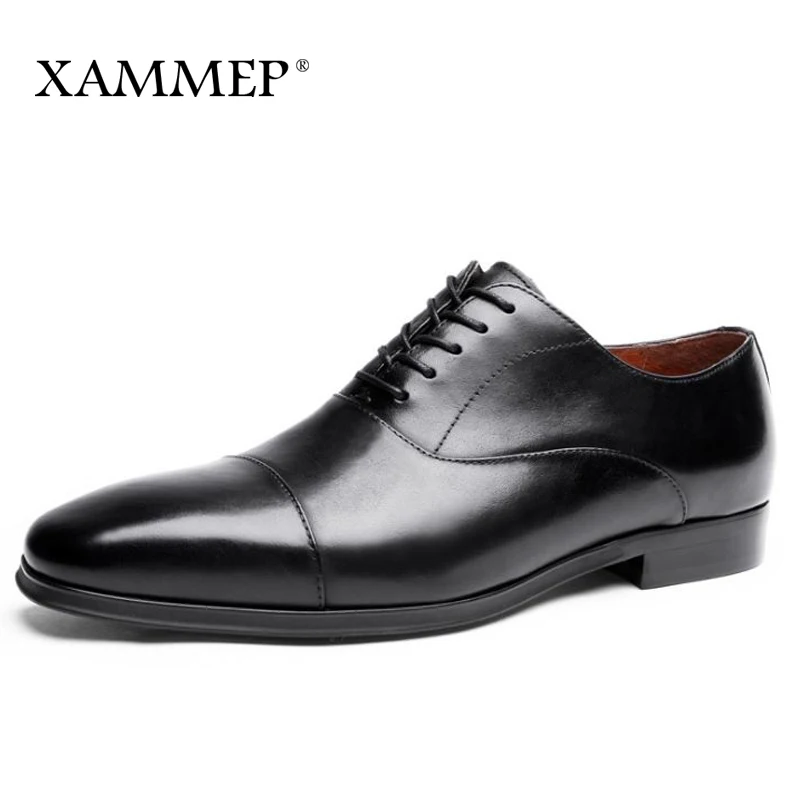 

Men Dress Shoes Men Business Shoes Plus Big Size Brand Gentleman Genuine Leather 47 Men Formal Shoes Shoe Spring Autumn Xammep