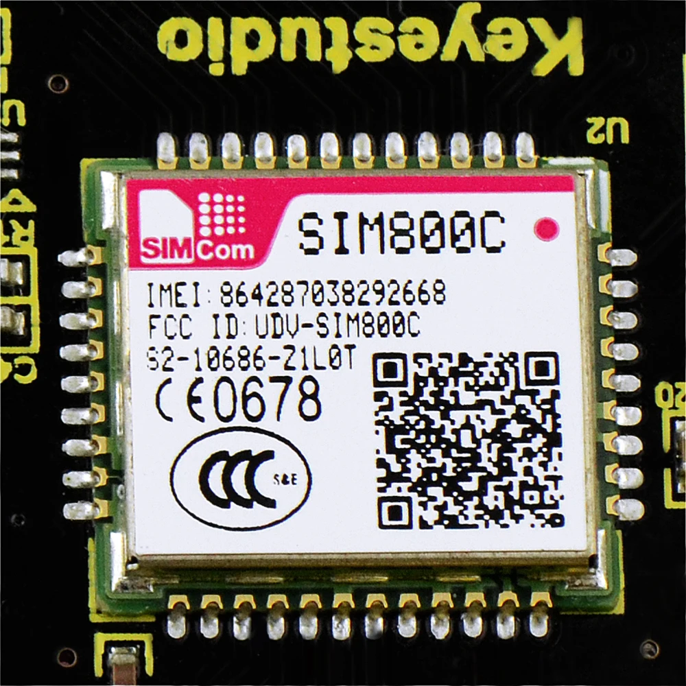 Keyestudio SIM800C щит для Arduino UNO R3 и Mega 2560 GPRS GSM