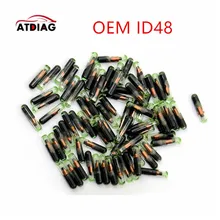 10-50 шт./лот ID48 ID 48 стеклянный чип транспондера высокого качества, ключ чип транспондера id48 чип криптовалюты
