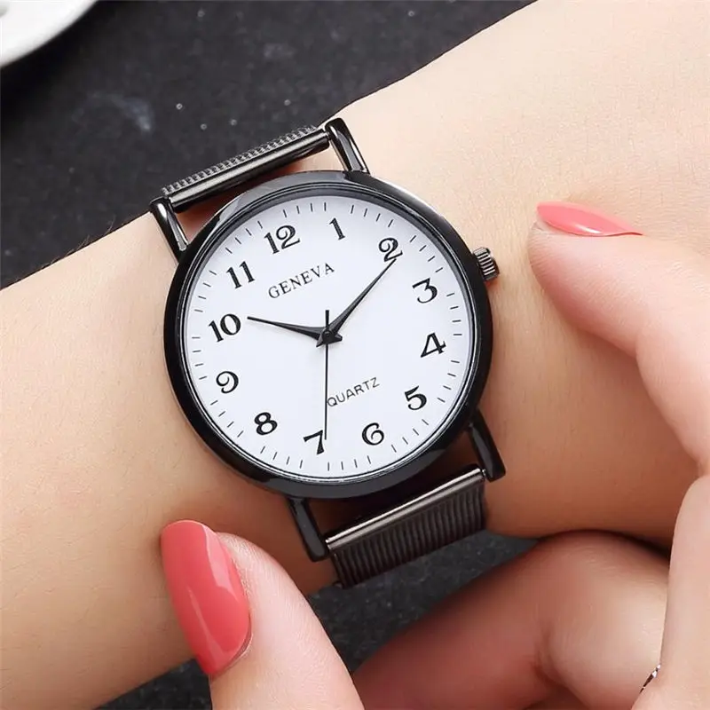 Black and White Style Watch Women Quartz Watches Ladies Top Brand Luxury Female Wrist Watch Girl Clock Relogio Feminino #C