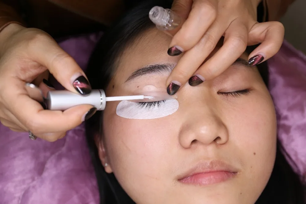 5 бутылочек/Лот Накладные ресницы клей для ресниц perming прозрачный клей lash lift реснички принадлежности для макияжа