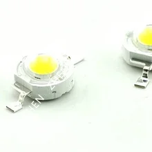 100PCS Diodos LED Branco Frio HIgh Power 1 W Contas Diodi 1 Chips Watt diodo Emissor de Luz Branca LEVOU Di