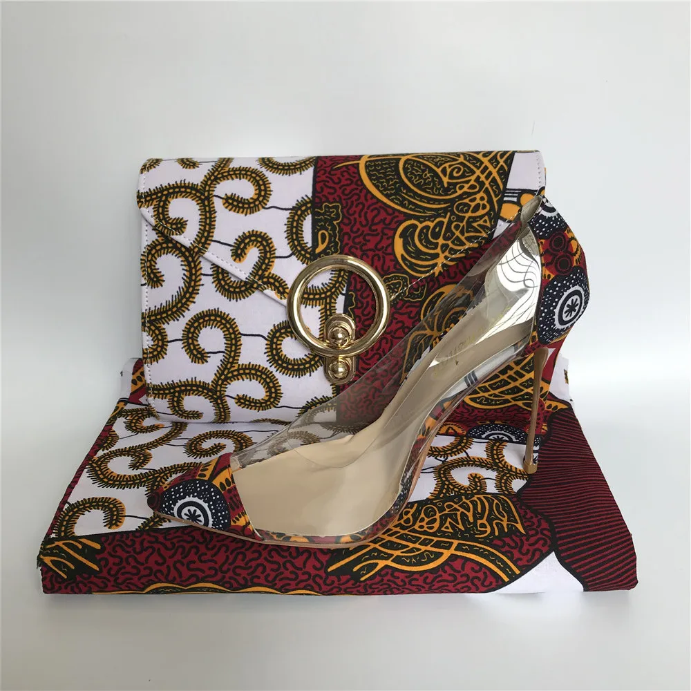 feminino bolsa combinando dedo do pé aberto