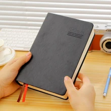 Believe Business Notebook Diary Notebook Luxury Faux Leather Blank Papers Vintage Journal Business Book Stationery Office Supply