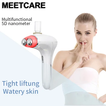 

Ultrasonic Beauty Equipment for Home Using Multifunctional Led Light Therapy Nutrients Wrinkle Face Lift Facial Skin Care Tool