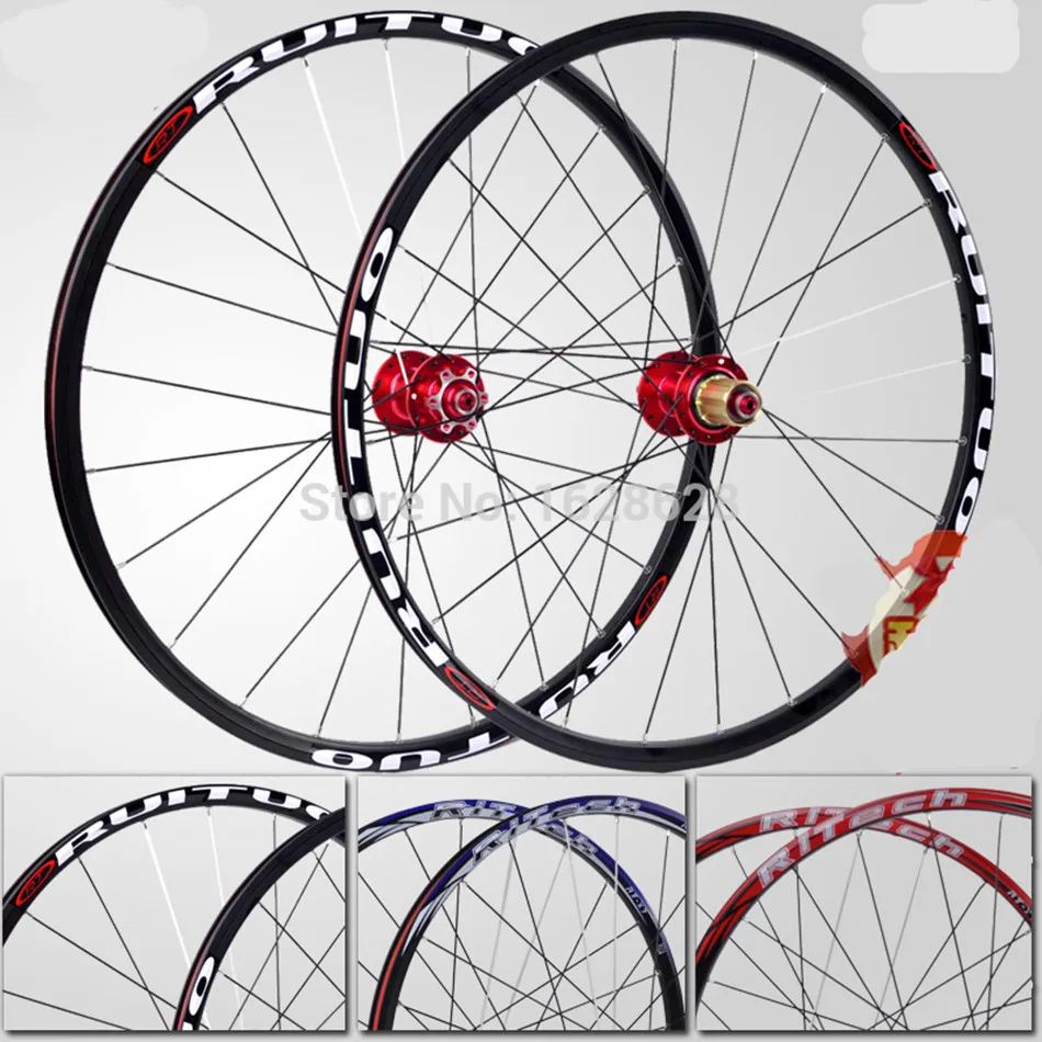 

RT Wheels Group RC3 Rim Mountain Bike Wheels Ultra Light Front 2 Rear 5 Bearing Hub Disc Wheelset Wheels Wheels EMS Rim Rims
