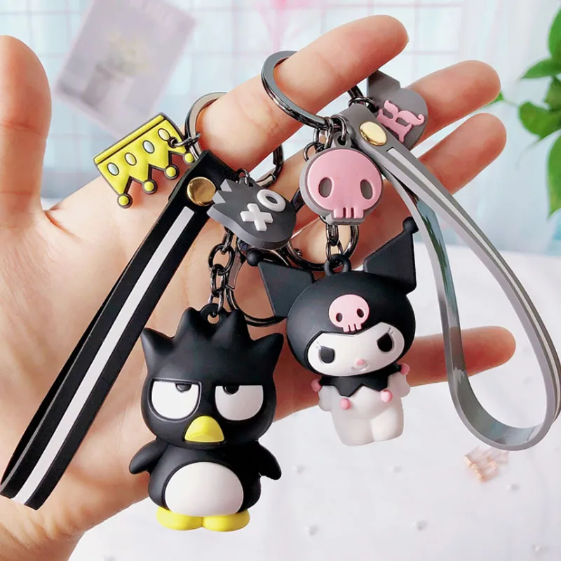 3D креативный пудинг My Melody Cinnamoroll брелок для ключей с собакой Брелок подвеской