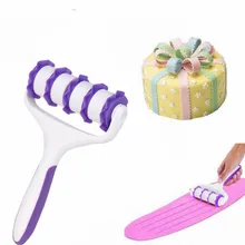 Торт Скалка ролика эмбоссер набор роликовый нож резак Кухня для рельефной отделки тортов резак Sugarcraft инструмент z0422# G20