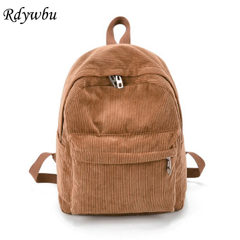 corduroy bookbag