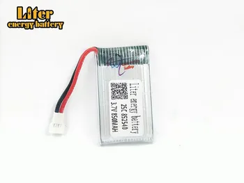 20PCS/LOT 3.7V 850mAh X5C CX-30 four-axis model aircraft 3.7V 850mAh lithium battery 852540 25c