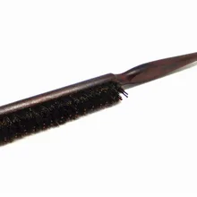 Деревянная ручка натуральный помазок щетка пушистая расческа Парикмахерская инструмент