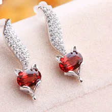 Природный гранат Серьги-гвоздики 925 серебро натуральный рубин серьги для женщин вечерние в форме лисы серьги ювелирные изделия