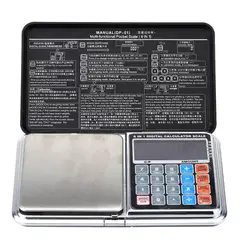 1 кг/0,1 г 1000 г Портативный ЖК-дисплей мини-цифровой мультиметр калькулятор Вес баланс