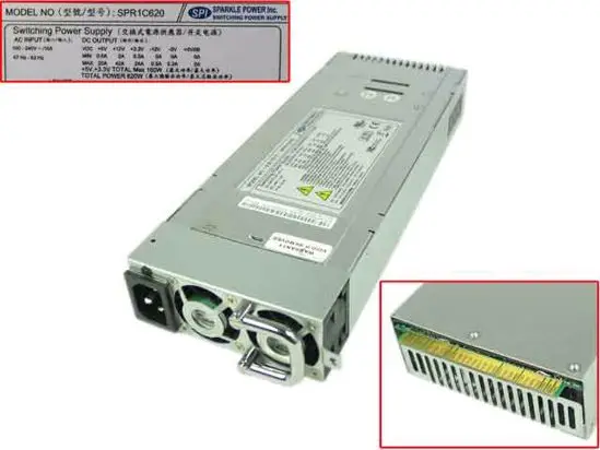 Emacro для FSP Group inc. SPR1C620 Сервер питания 620 Вт 9YA6200103