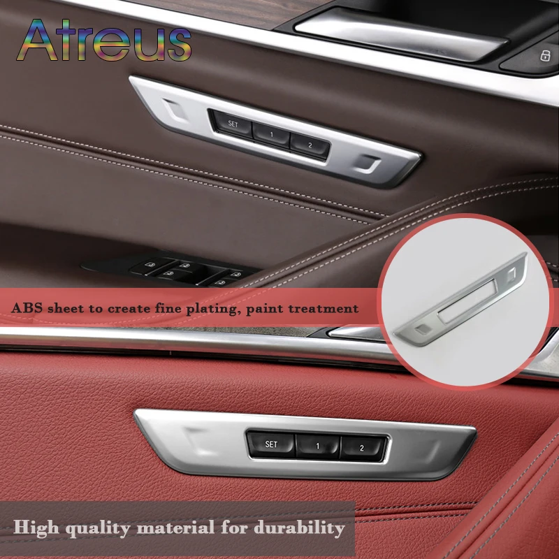 Atreus для новых 5 серий BMW G30 2018 кнопки регулировки сидений с эффектом памяти