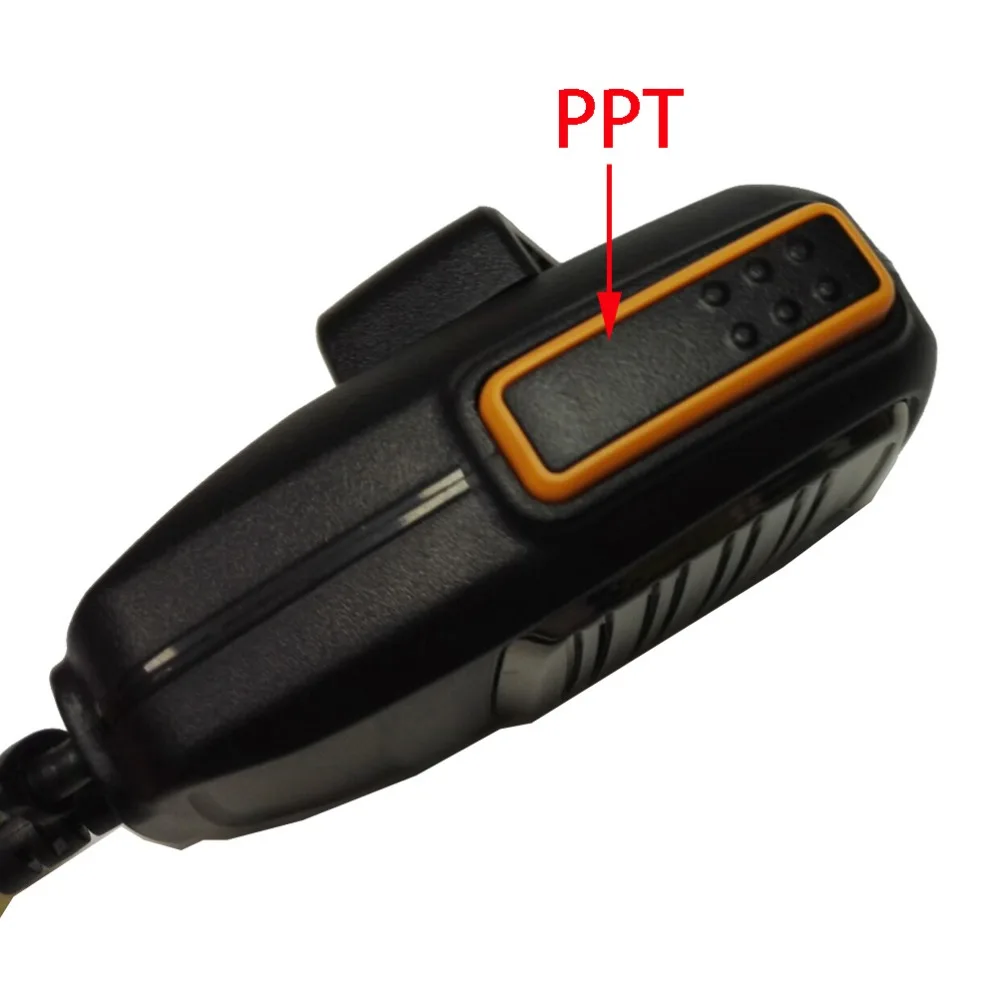 2 Pin PTT Speaker Mic For Kenwood Walkie Talkie Baofeng UV-5R Wouxun KG-UV8D Retevis H777 RT-5R PUXING Ham Radio (14)