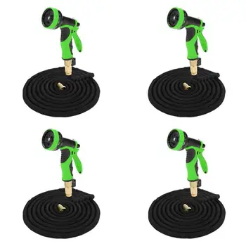 

Hot Selling 25FT-100FT Garden Hose Expandable Magic Flexible Water Hose EU Hose Plastic Hoses Pipe With Spray Gun To Watering