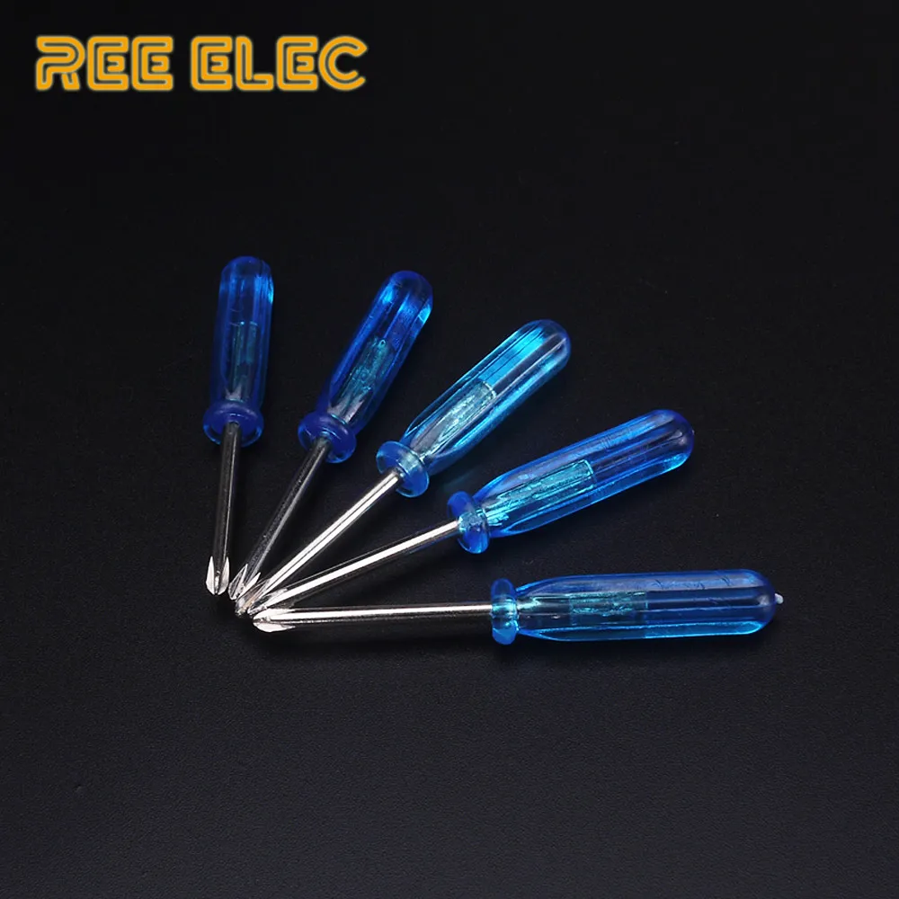 

REE ELEC Mini Screwdriver For Electronic Cigarette Mini Cross Flat Screw Driver For RDA RTA Atomizer Box Mod Vape Pen