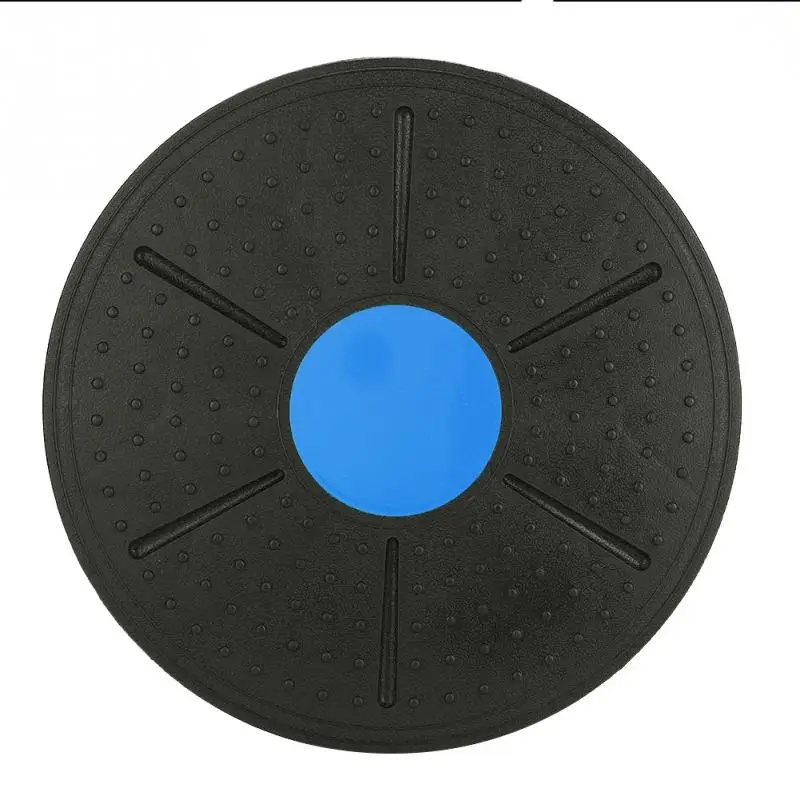 Поворот на 360 градусов твист доска Массажная бандаж доска диск круглая пластина талии скручивание тренажер йога оборудование для фитнес-тренировок - Цвет: Синий