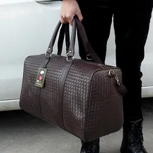 Waterproof Travel Bag Large Capacity Men Hand Luggage Travel Duffle Bags Leather Handbag Multifunction Shoulder Bag Bolsos Weeke augur men travel duffle bag large capacity handbag male tourist backpack canvas messenger multifunction shoulder travel bags