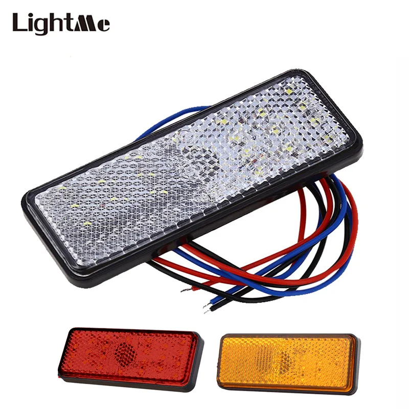 Motorcycle LED Turn Signal Light Rear Tail Stop Lights ATV Taillight