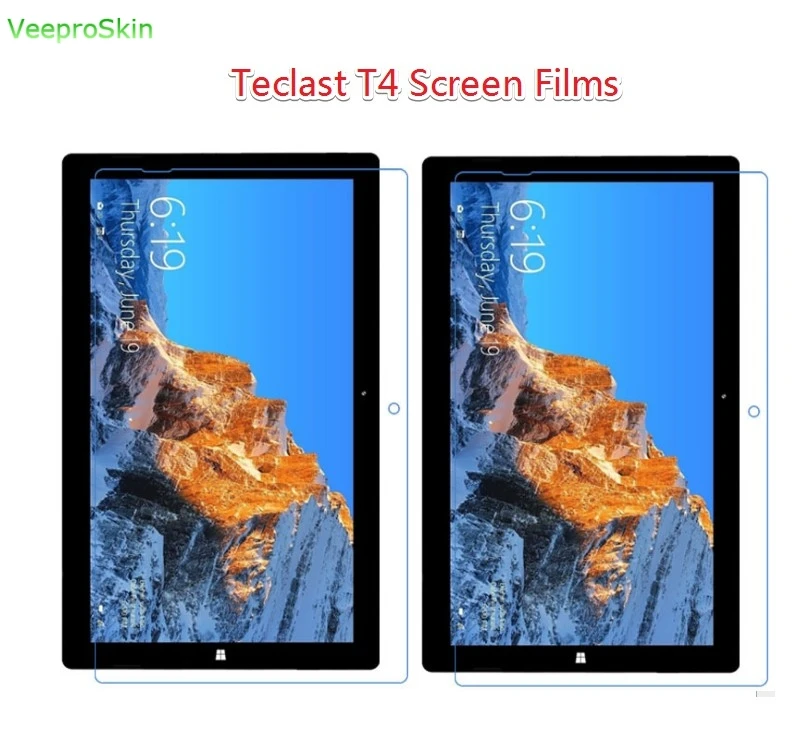 2 шт./лот для планшетного ПК Teclast X4 в 1 11 6 дюйма высокая прозрачная пленка экрана