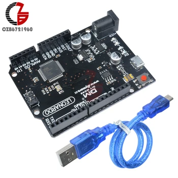 

Smart Electronics DC 5V Digital Leonardo R3 Atmega32u4 PVM Development Board Analog Module Micro USB for Arduino DIY Starter Kit