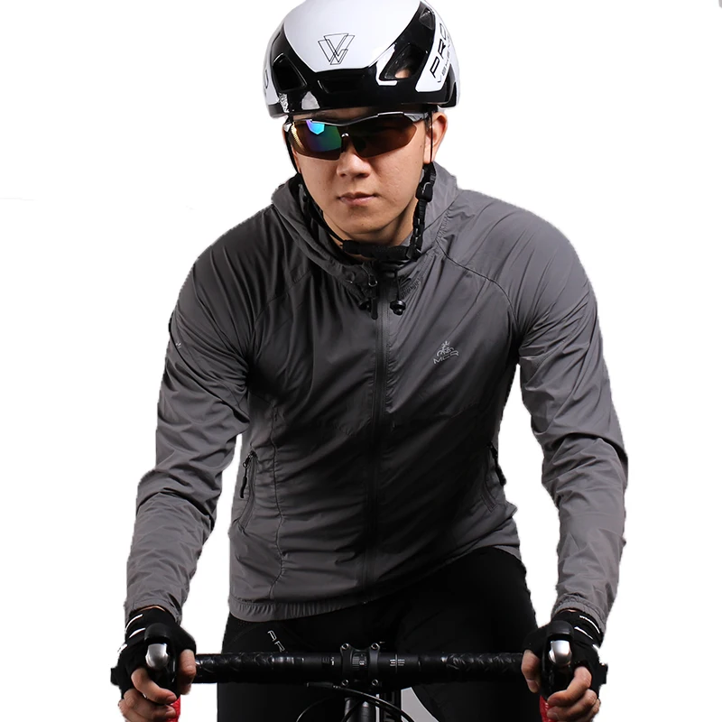 Giacca da bicicletta sottile con cappuccio ultraleggero cappotto antivento  per bici Unisex Road MTB Aero ciclismo cappotto antivento abbigliamento  uomo giacche ad asciugatura rapida|Cycling Jackets| - AliExpress