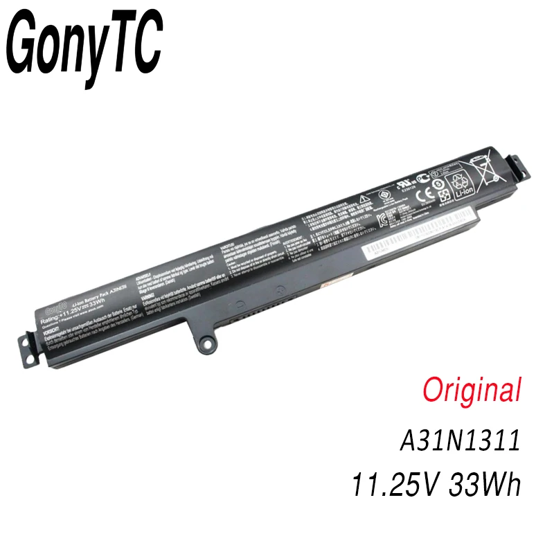 Original New A31N1311 Genuine Battery For ASUS VivoBook F102BA X102B X102BA X102BA-BH41T X102BA-DF1200 11.25V 33WH