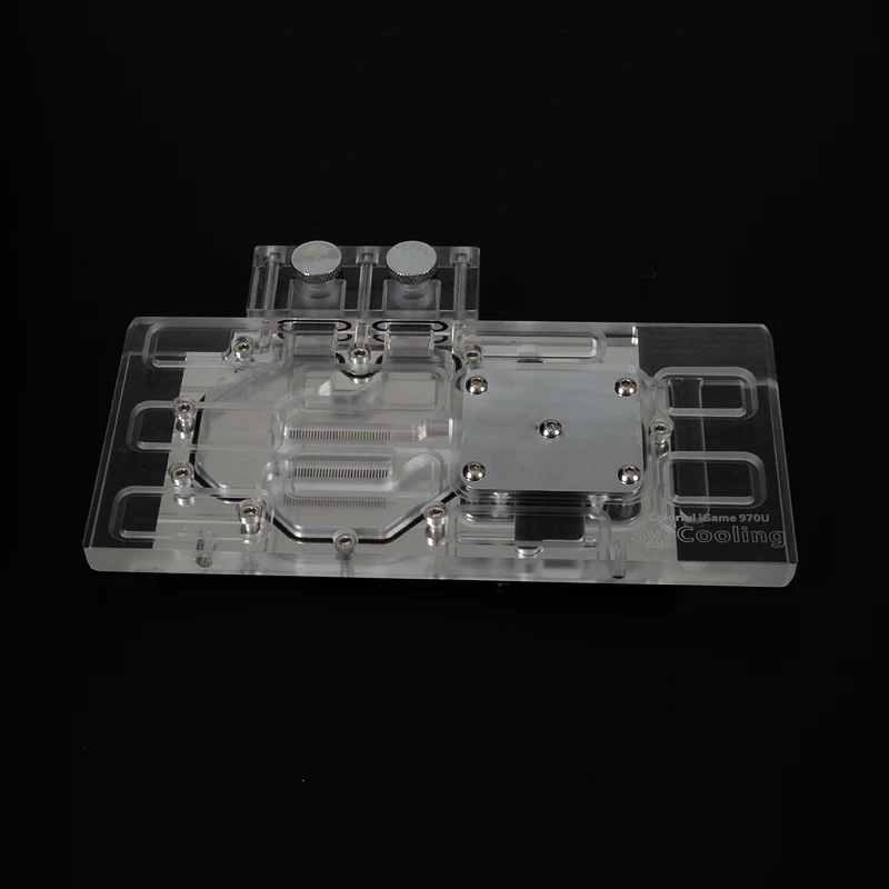 Syscooling GPU Блок красочный vga блок воды для компьютера графический|gpu block|vga water blockwater