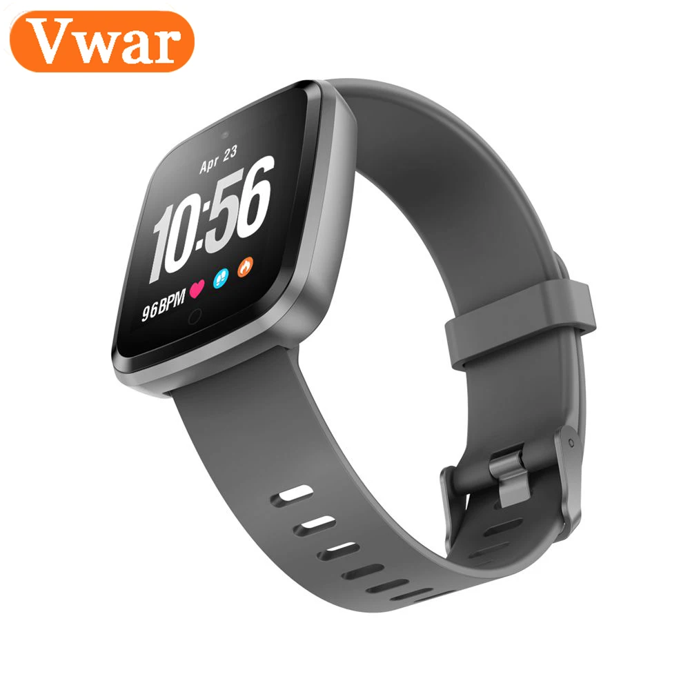 V06 Smart Watch Waterproof Blood Oxygen Pressure Fatigue Heart Rate Sleep Monitor Message Call Reminder Smartwatch