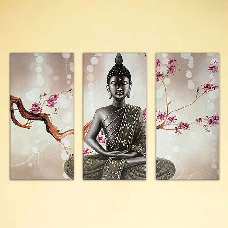 

Buddha Statue 5D DIY Full Drill Diamond Painting Rhinestone Embroidery Cross Stitch Kit Craft Home Decor Arts