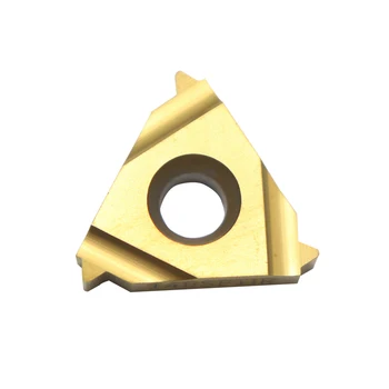 

10PCS 16IR 14BSPT LDC CVD+PVD CNC ithread turning tool tungsten carbide lathe cutter cutting blade